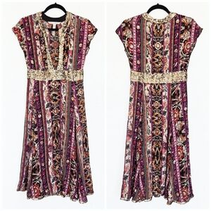 Vintage DVF Sequin Silk Svetlana Dress